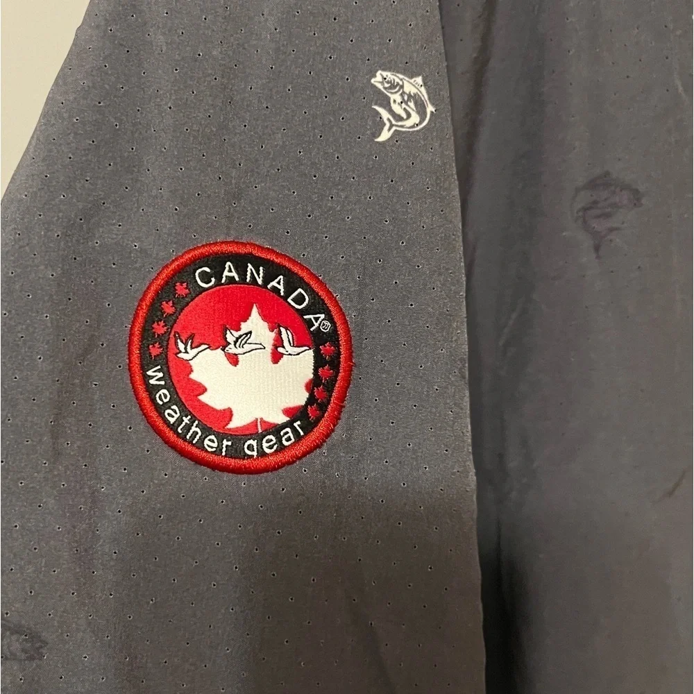 Canada Weathergear Men's Dark Gray Short Sleeve Shirt XXL